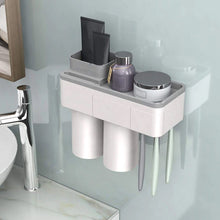 Load image into Gallery viewer, Practical Toothbrush Holder Set With Toothpaste Dispenser