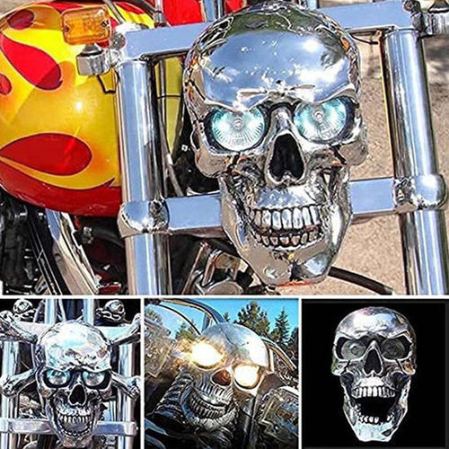 Motorcycle Skull Headlamp Universal Headlamp LED