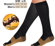 Load image into Gallery viewer, Copper Med Anti-fatigue Compression Socks