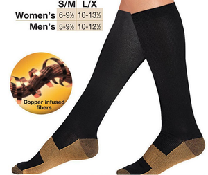 Copper Med Anti-fatigue Compression Socks