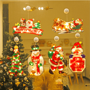 CHRISTMAS SALE🎄Christmas window suction cup lights
