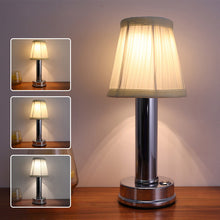 Load image into Gallery viewer, LED Rechargeable Cordless Metal Table Lamp