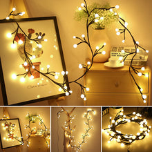Load image into Gallery viewer, Branch Rattan String Lights