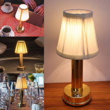 Load image into Gallery viewer, LED Rechargeable Cordless Metal Table Lamp