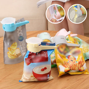 Seal and Pour Food Storage Bag Clip