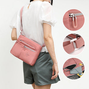 Women Lightweight Multi-Pocket Shoulder Bag