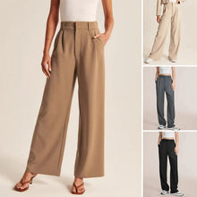 Load image into Gallery viewer, High Waist Tailored Wide Leg Pants