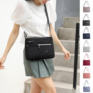 Women Lightweight Multi-Pocket Shoulder Bag