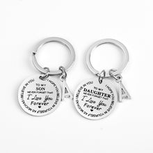 Load image into Gallery viewer, SANK® TO MY SON/DAUGHTER Keychain