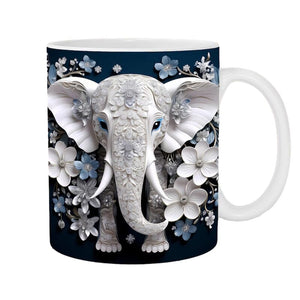 🐘Elephant print mug
