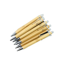 Load image into Gallery viewer, 12 pcs Funny Bamboo Ballpoint Pens