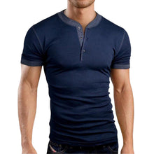 Load image into Gallery viewer, Solid Color Short Sleeve Cotton T-Shirt