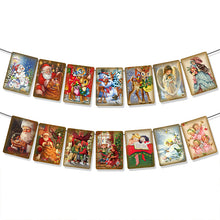 Load image into Gallery viewer, 🎅🚩Vintage Style Christmas Banner🎅