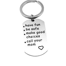 Load image into Gallery viewer, Reminder to Do Things Stainless Steel Keychain