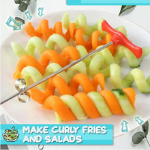 Load image into Gallery viewer, Vegetable Fruit Spiral Knife（2pcs)