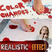 Load image into Gallery viewer, 🎃Halloween Sale🎉 Horrible Bloody Color Changing Bath Mat