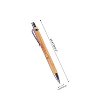 Load image into Gallery viewer, 12 pcs Funny Bamboo Ballpoint Pens