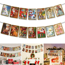 Load image into Gallery viewer, 🎅🚩Vintage Style Christmas Banner🎅