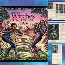 Load image into Gallery viewer, 2024 Witches&#39; Wall Calendar