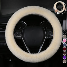 Load image into Gallery viewer, Universal Plush Car Steering Wheel Cover