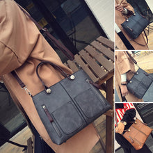Load image into Gallery viewer, Ladies Vintage Leather Shoulder Bag