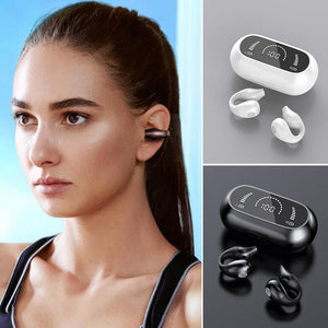 Bluetooth Ear Clip Bone Conduction Earphones