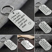 Load image into Gallery viewer, Reminder to Do Things Stainless Steel Keychain