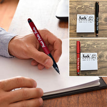 Load image into Gallery viewer, 💝2023 CHRISTMAS GIFT - Fresh Outta Fucks Pad and Pen