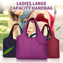 Load image into Gallery viewer, Ladies Large Capacity Handbag, Nylon Waterproof Shoulder Bag