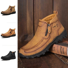 Load image into Gallery viewer, Men&#39;s Soft And Breathable Zipper Outdoor Tooling Boots
