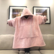 Load image into Gallery viewer, Cozy Hoodie Blanket Oversized Blanket Sweatshirt For Adults &amp; Children