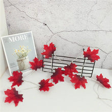 Load image into Gallery viewer, Thanksgiving Décor Fall Maple Leaf String Lights