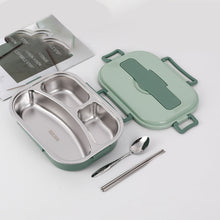 Load image into Gallery viewer, Stainless steel large capacity portable lunch box