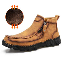 Load image into Gallery viewer, Men&#39;s Soft And Breathable Zipper Outdoor Tooling Boots