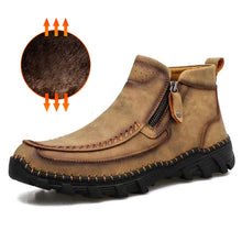 Load image into Gallery viewer, Men&#39;s Soft And Breathable Zipper Outdoor Tooling Boots